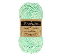 Scheepjes - Scheepjes 007 Pistazie Eis Sunkissed Garn - 10x50g