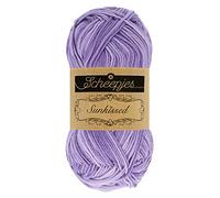 Scheepjes - Scheepjes 010 Lavendel Eis Sunkissed Garn - 10x50g