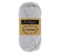 Scheepjes - Scheepjes 074 Quecksilber Catona Garn - 10x50g