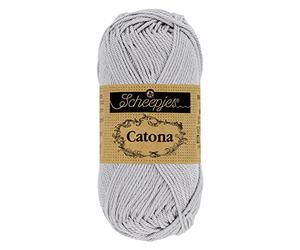 Scheepjes - Scheepjes 074 Quecksilber Catona Garn - 1x10g