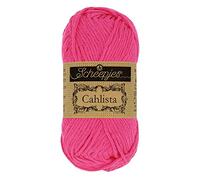 Scheepjes - Scheepjes 114 Schockierend Rosa Cahlista Garn - 10x50g