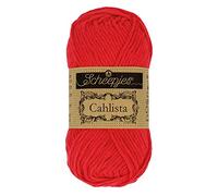 Scheepjes - Scheepjes 115 Heiß Rot Cahlista Garn - 10x50g