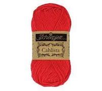 Scheepjes - Scheepjes 115 Heiß Rot Cahlista Garn - 1x50g