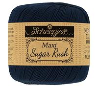 Scheepjes - Scheepjes 124 Ultramarin Maxi Sugar Rush Garn - 10x50g