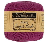 Scheepjes - Scheepjes 128 Tyrian Lila Maxi Zucker Eilen Garn - 1x50g