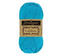 Scheepjes - Scheepjes 146 Lebendig Blau Cahlista Garn - 10x50g