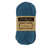 Scheepjes - Scheepjes 164 Licht Marine Cahlista Garn - 1x50g