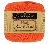 Scheepjes - Scheepjes 189 königlich Orange Maxi Sweet Treat Garn - 10x25g