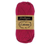 Scheepjes - Scheepjes 192 Scharlach Catona Garn - 20x25g