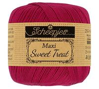 Scheepjes - Scheepjes 192 Scharlach Maxi Sweet Treat Garn - 10x25g