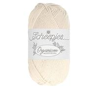 Scheepjes - Scheepjes 200 Getrübt Kristall Organicon Garn - 1x50g