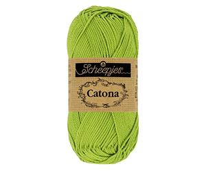 Scheepjes - Scheepjes 205 Kiwi Catona Garn - 1x10g