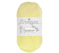Scheepjes - Scheepjes 210 Buttermilch Organicon Garn - 1x50g