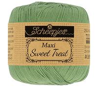 Scheepjes - Scheepjes 212 Salbei Grün Maxi Sweet Treat Garn - 10x25g