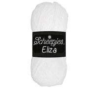 Scheepjes - Scheepjes 218 Darm Weiße Eliza Garn - 1x100g