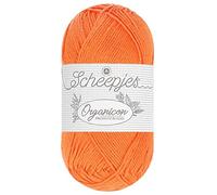 Scheepjes - Scheepjes 224 Tief Mandarine Organicon Garn - 1x50g