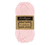 Scheepjes - Scheepjes 238 Pulver Rosa Cahlista Garn - 1x50g