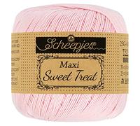 Scheepjes - Scheepjes 238 Pulver Rosa Maxi Sweet Treat Garn - 10x25g