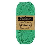 Scheepjes - Scheepjes 241 Papagei Grün Catona Garn - 20x25g