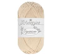 Scheepjes - Scheepjes 242 Hafer Bad Organicon Garn - 5x50g