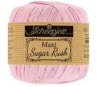 Scheepjes - Scheepjes 246 Eisig Rosa Maxi Sugar Rush Garn - 10x50g