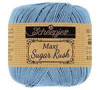 Scheepjes - Scheepjes 247 Bluebird Maxi Sugar Rush Garn - 10x50g