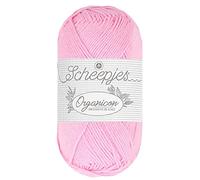 Scheepjes - Scheepjes 249 Rosa Petunie Organicon Garn - 5x50g