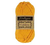 Scheepjes - Scheepjes 249 Safran Cahlista Garn - 10x50g