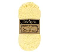 Scheepjes - Scheepjes 2496 Banane Softfun Garn - 1x50g