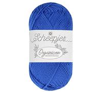 Scheepjes - Scheepjes 252 Blau Orchidee Organicon Garn - 5x50g