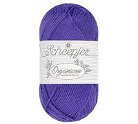Scheepjes - Scheepjes 258 Violett Organicon Garn - 1x50g