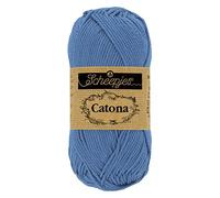 Scheepjes - Scheepjes 261 Capri Blau Catona Garn - 1x10g