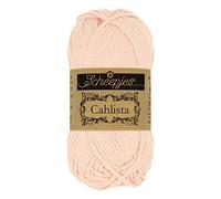 Scheepjes - Scheepjes 263 Blütenblatt Pfirsich Cahlista Garn - 10x50g