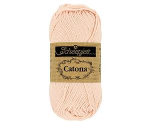 Scheepjes - Scheepjes 263 Blütenblatt Pfirsich Catona Garn - 1x10g