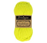 Scheepjes - Scheepjes 2641 Zitrusfrüchte Kalk Softfun Garn - 1x50g