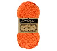 Scheepjes - Scheepjes 2651 Kürbis Softfun Garn - 1x50g