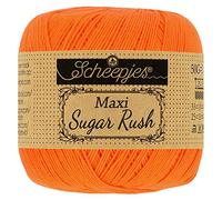 Scheepjes - Scheepjes 281 Mandarine Maxi Zucker Eilen Garn - 1x50g