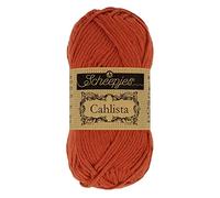 Scheepjes - Scheepjes 388 Rost Cahlista Garn - 10x50g