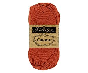 Scheepjes - Scheepjes 388 Rost Catona Garn - 1x10g