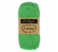 Scheepjes - Scheepjes 389 Apfel Grün Catona Garn - 1x50g