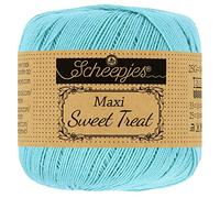 Scheepjes - Scheepjes 397 Cyan Maxi Süss Behandeln Garn - 1x25g