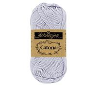 Scheepjes - Scheepjes 399 Lila Nebel Catona Garn - 10x50g