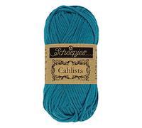 Scheepjes - Scheepjes 400 Benzin Blau Cahlista Garn - 1x50g