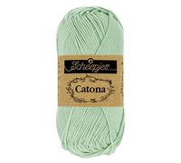 Scheepjes - Scheepjes 402 Silber Grün Catona Garn - 20x25g