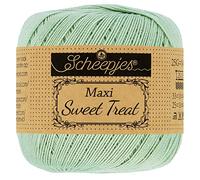 Scheepjes - Scheepjes 402 Silber Grün Maxi Sweet Treat Garn - 10x25g