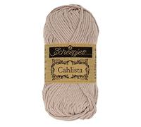 Scheepjes - Scheepjes 406 Soft Beige Cahlista Garn - 1x50g