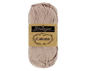 Scheepjes - Scheepjes 406 Soft Beige Catona Hilo - 1x10g