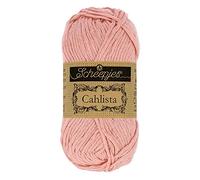 Scheepjes - Scheepjes 408 Alt Rose Cahlista Garn - 10x50g