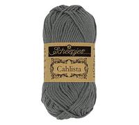 Scheepjes - Scheepjes 501 Anthrazit Cahlista Garn - 1x50g