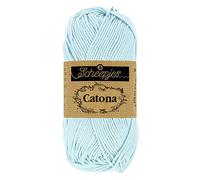 Scheepjes - Scheepjes 509 Baby Blau Catona Garn - 10x50g